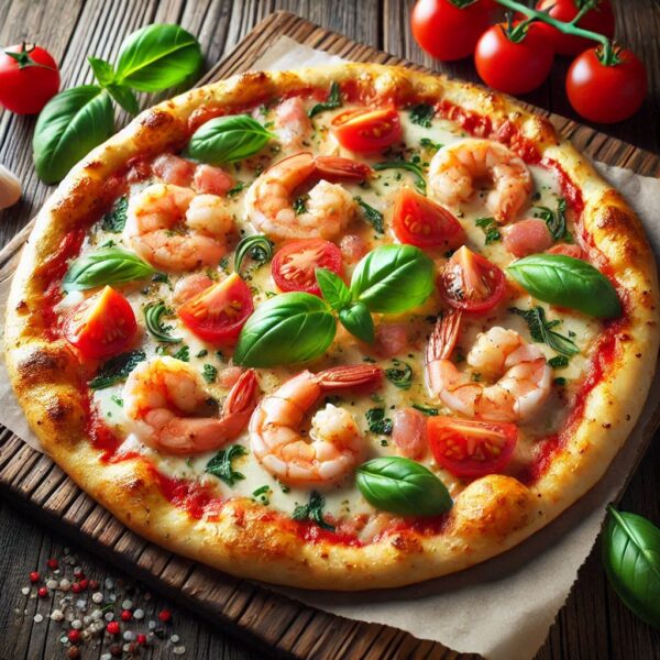 Pizza crevette